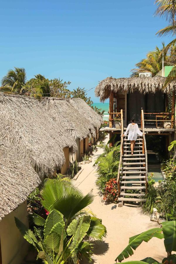 Casa Mate Beachfront Cabanas El Cuyo Eksteriør bilde