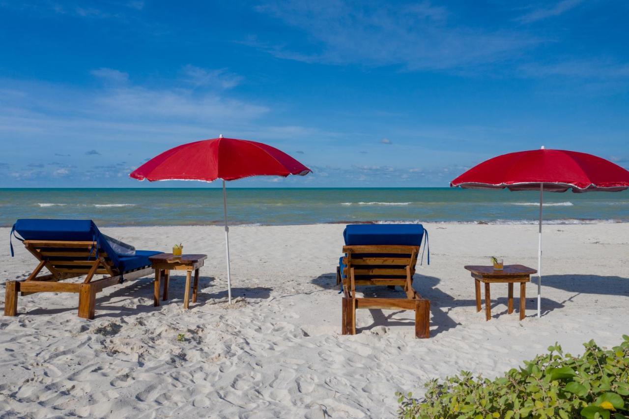 Casa Mate Beachfront Cabanas El Cuyo Eksteriør bilde