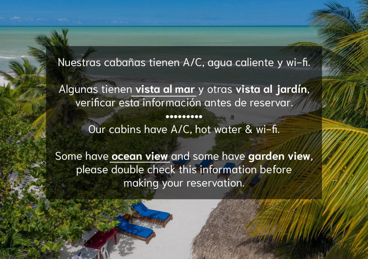 Casa Mate Beachfront Cabanas El Cuyo Eksteriør bilde