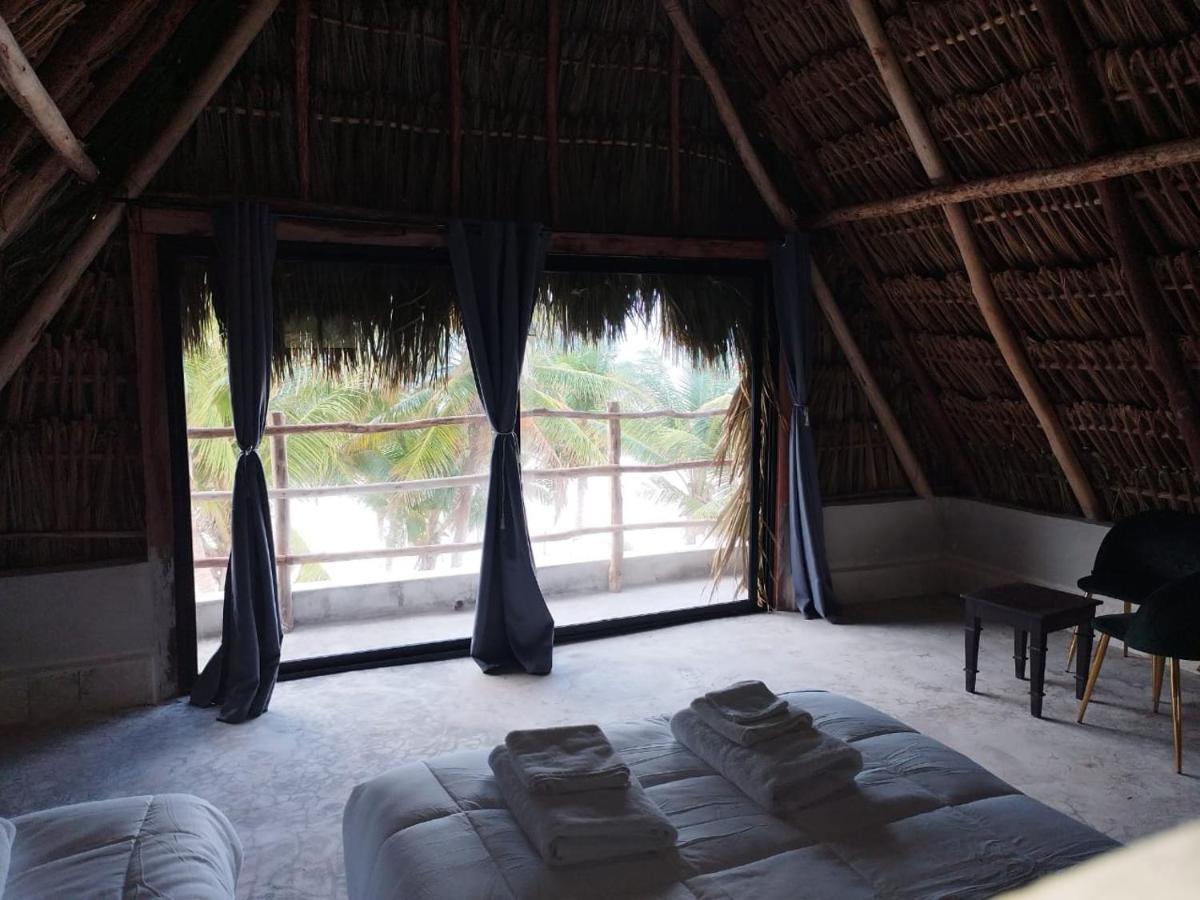 Casa Mate Beachfront Cabanas El Cuyo Eksteriør bilde