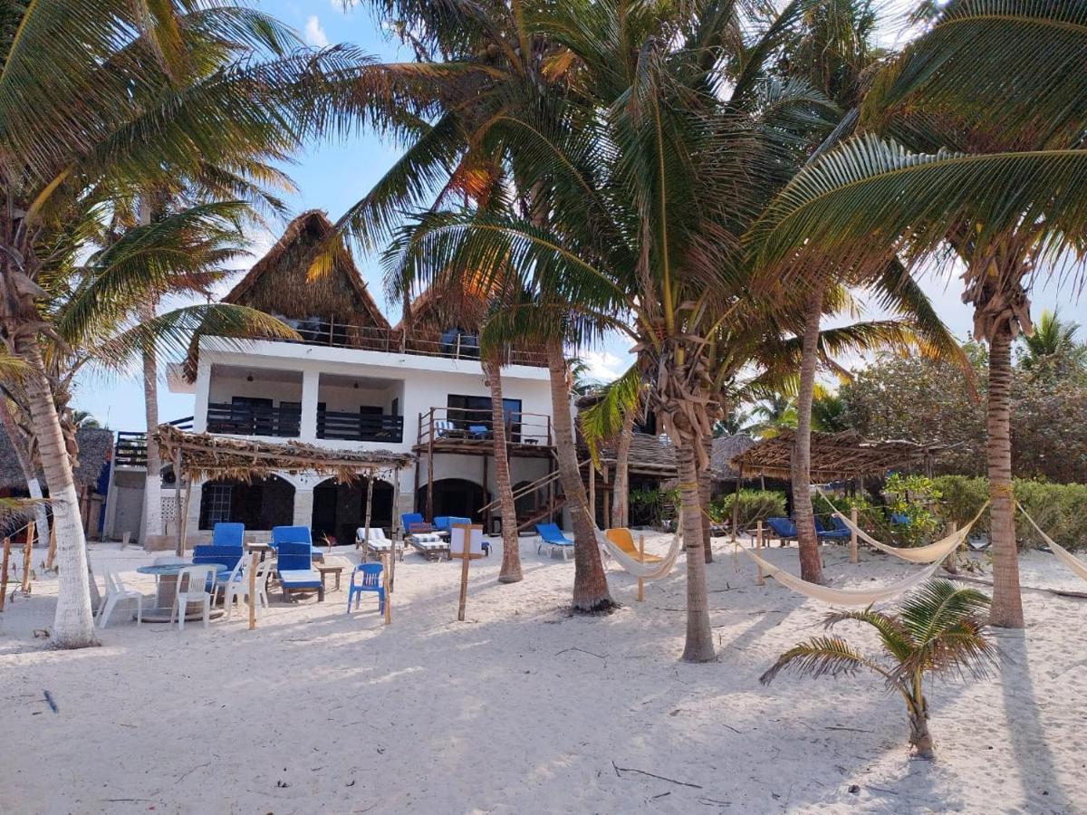 Casa Mate Beachfront Cabanas El Cuyo Eksteriør bilde