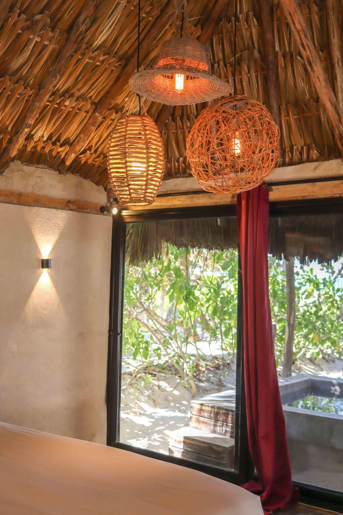 Casa Mate Beachfront Cabanas El Cuyo Rom bilde